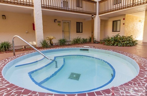 St. Augustine Beach Condo | Ground Floor Condo Oceanfront Complex Hot Tub & Pools steps away
