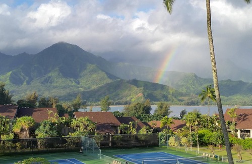 Princeville Apartment | HanaleiBayRESORT2311, 199.00 8/4-6 BlowOutSaleBeachFront 10 Stars! AmazingView!
