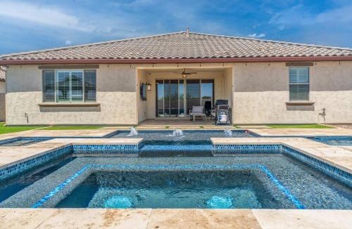 Montecito in Estrella House | Luxe Goodyear Oasis Pool King Suite Grill