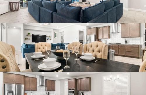 Montecito in Estrella House | Luxe Goodyear Oasis Pool King Suite Grill