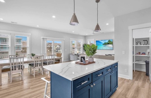 Wilmington Beach House | Luxury 5BR Beach Home with Pool + Steps to Beach + Sleeps 14