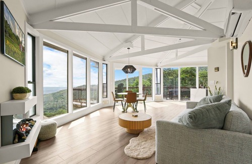 Seven Devils Ski Chalet | Luxury Mountain Home in Banner Elk with unobstructed views & Infrared Sauna!
