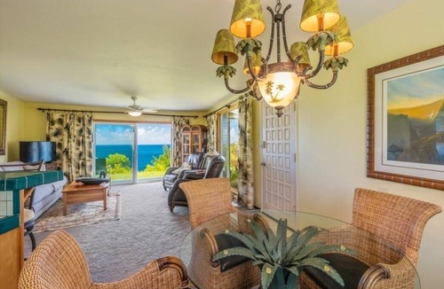 Princeville Condo | Mesmerizing ocean view -Hawaiiana Style walkout unit - whale and bird watching