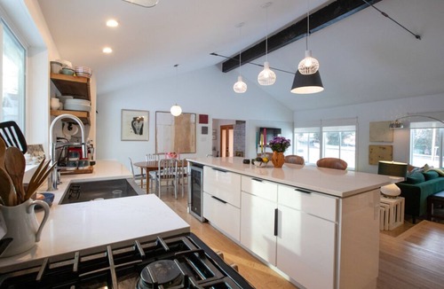 Rockport House | Mid-century modern walk to the ocean, restaurants, and shops! Maine Coast!
