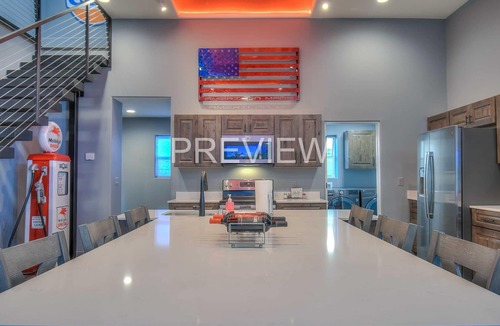 Uptown House | Modern Gasoline Alley w/Hot Tub & 3 King Beds