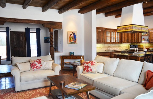 Arroyo Seco House | Mountain Views Hot Tub Access to Tennis Court and Indoor Pool