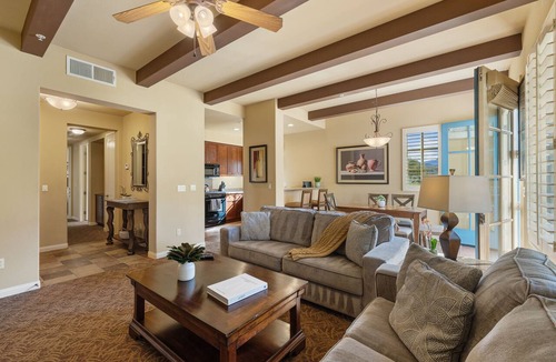 La Quinta Condo | Mountain Views! Unobstructed Desert/Mountain Views, large yard, Pet Friendly! - Ground Floor (L71)