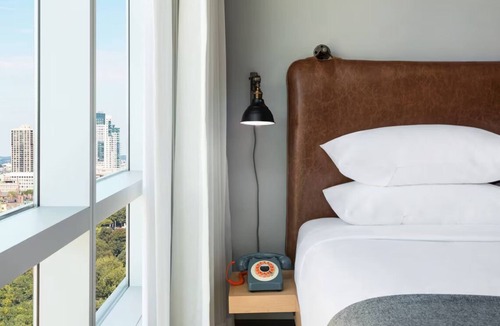 Chinatown Hotel | Moxy Boston Downtown, 3 Queen Rooms, Pet-Friendly & Near All the Action!