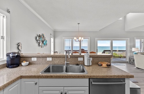 Kure Beach House | Namaste at the Beach Oceanfront House, Dog Friendly, Private Beach Access!