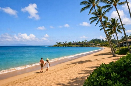 Napili Apartment | Napili Bay Oceanfront Studio Sleeps 2 Steps to Beach Complimentary Car with 6 Nights NAB-107 by KBM