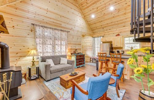 Edray House | Near Greenbrier River! Mtn-View Cabin w/Fire Pit