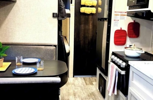 Pine Ridge House | New 2023 Jayco Jay Flight RV Fully Furnished with Full hook-ups already set up!