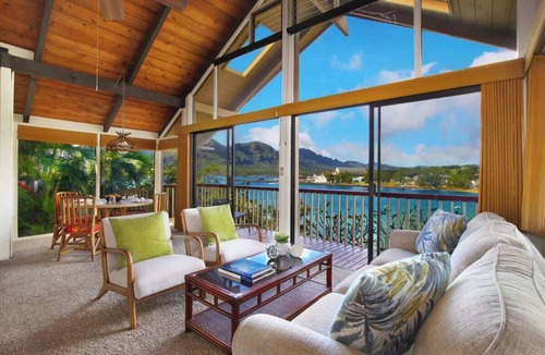 Lihue House | NEW A/C! - Two Bedroom With Breathtaking Ocean Kalapaki Bay Views in Lihue