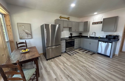 Henderson Cabin | NEW- Lake Cabin within walking distance to Marina and Water