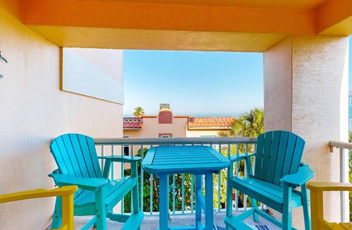 Independence Square Condo | Oceanfront condo with Shared Pool Ocean View High Speed WiFi and Central AC