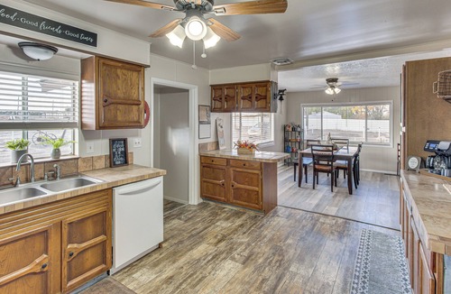 Aztec House | On 17-Acre Lot w/Barn & Patio: Rural Aztec Home