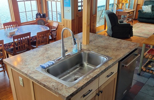 Mount Vernon Cottage | One Of Belgrade Lakes Best Kept Secrets, Very Private & 10 Feet From Waters Edge