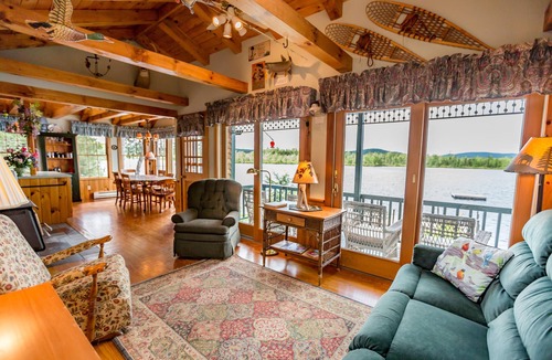 Mount Vernon Cottage | One Of Belgrade Lakes Best Kept Secrets, Very Private & 10 Feet From Waters Edge