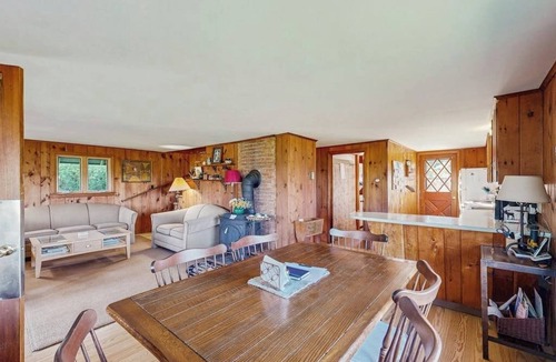 Owls Head Cabin | Peaceful coastal cabin with screened porch, water view of the cove, dog-friendly