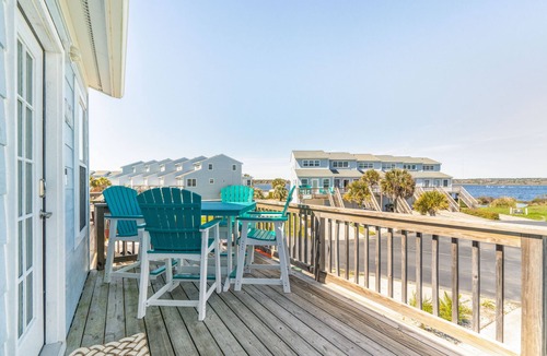 North Topsail Beach House | Pool & Beach, Game Room, View & Gym Equipment