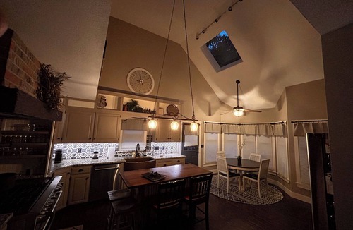 Greenwich House | Pool is open & heated, Large areas, 20’x40’ pool, Hot Tub, Fireplace, game room