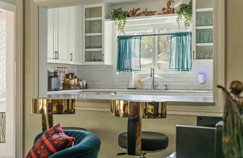 Tarrytown House | Poolside Funhouse with Arcade, Billiard, Poker