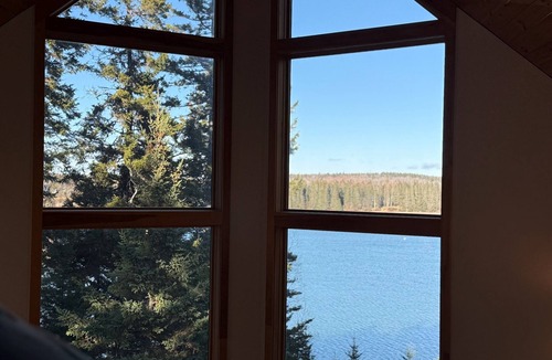 Deer Isle Ski Chalet | Poseidon House- Elevated Above the Shore of Southeast Harbor