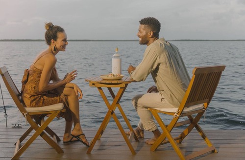 Key Largo Village House | Premium Floating Bugalow by Stay Ombi in the Keys with Stunning Ocean Views.