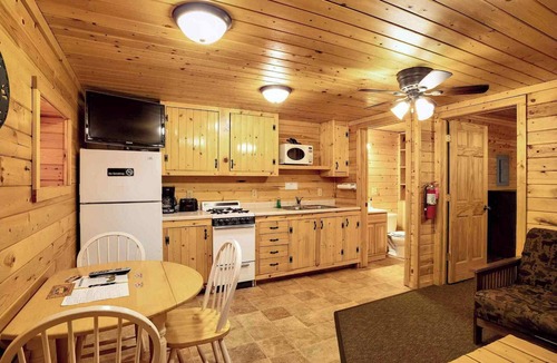 Buffalo City Cabin | Riverfront Cabin with Private Dock