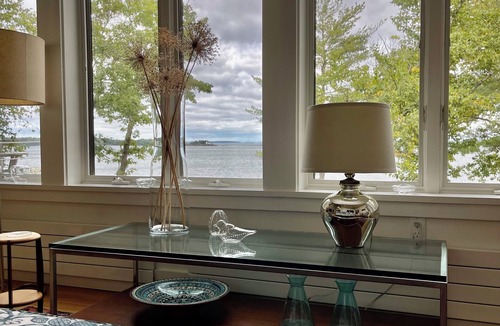 Rockport House | Rockport Camden steps to sea! Oceanfront designer house! 5 star reviews!