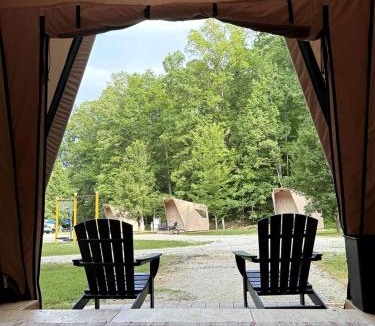 Hitchins Other | Safari Tent Glamping in Grayson Kentucky with Biking Trails Access