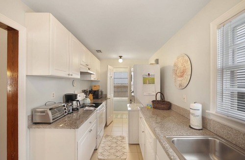 St. Augustine Beach House | Sandpiper: Updated 2 bedroom oceanfront cottage with vintage feel. Parking and