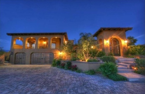 Bermuda Dunes House | Secluded 8BR-6BA Gated Estate: Large River Pool, Pool House, & Golf, LG Jacuzzi
