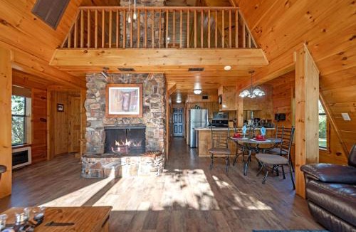 Smithville Ski Chalet | Secluded A-Frame Cabin with Incredible Views near Mountain Fork River in Oklahoma