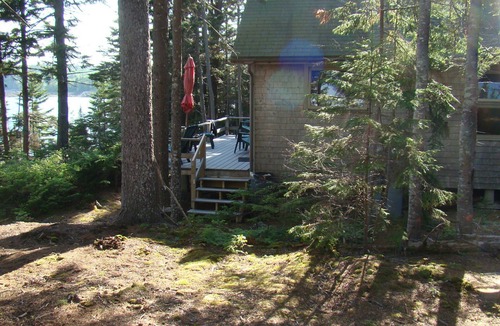 Brooksville Cabin | Secluded Oceanfront Cabin With Private Cove and Beach