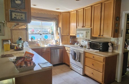 North Forest Hills House | Serene Lakefront North Tampa Top-Notch 4-bed Courtyard Home Golf Cart Getaway