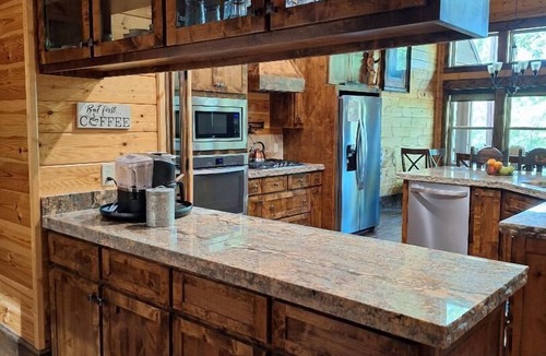 Ringold Cabin | Serenity, secluded 4-bedroom, 3 bath spacious lux cabin with lots of amenities