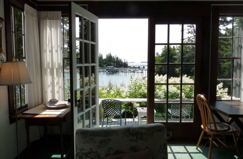 Northeast Harbor Apartment | Shorefront Apartment attached to cottage with OCEAN VIEWS, close to Acadia