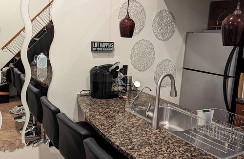 Lutz Condo | Tantastic King bed, updated, private Lanai in a clothing optional resort.