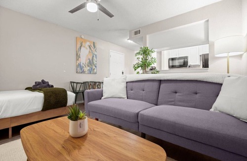 Brentwood Apartment | The Green Glow | Studio Near Downtown ATX