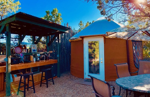 Zuzax Villa | The YOGA YURTA. Extremely Civilized Glamping at SUNNY MELLOW ECO VILLA!