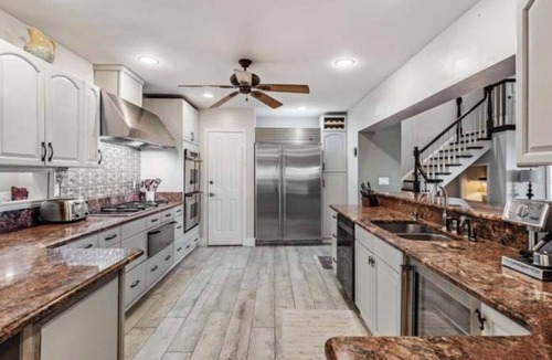 Crystal Beach House | Tropical Gulf Front 4,200 sq ft home. 4 bdrms, heated pool & hot tub.