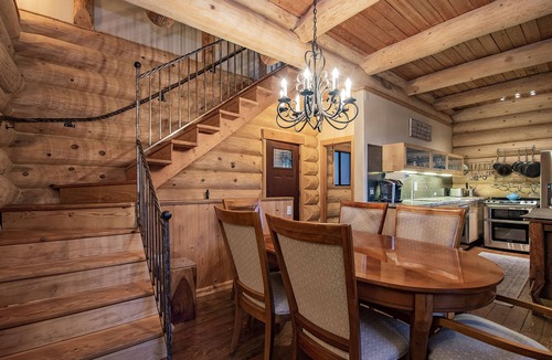 Summerhaven Cabin | Tucson Tri-Level Mt Lemmon Retreat w/multiple decks is walkable to Summerhaven