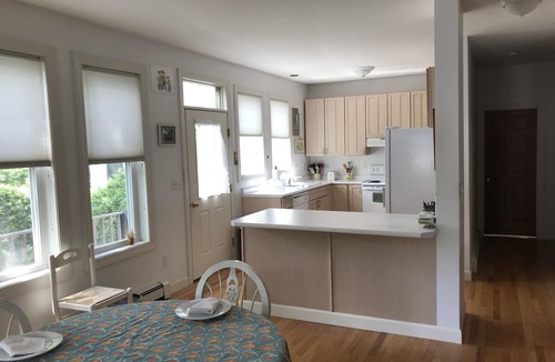 Bar Harbor Condo | Two bedroom on first floor at end of a quiet cul-de-sac in downtown Bar Harbor