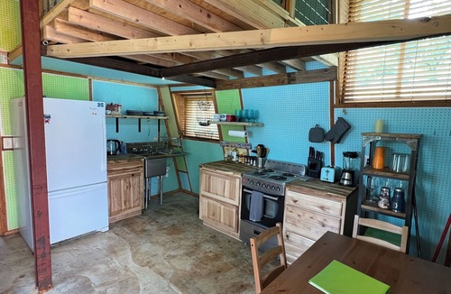 Wimberley Cabin | Unique Tilted Treehouse, Private Hot Tub, VIEW on acreage