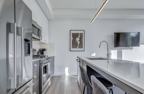 Kensington Condo | Upscale Industrial Condo with Patio near LRT