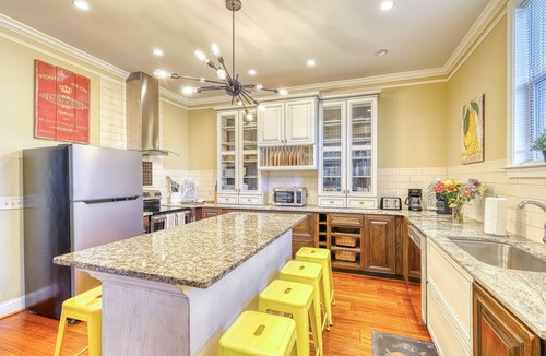 Old West Broad Neighborhood House | Upscale Savannah getaway with WiFi - one mile from downtown