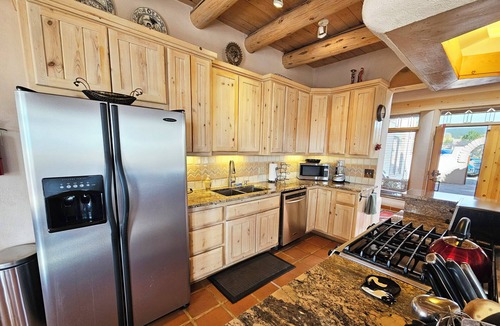 Arroyo Seco House | Vista del Salto is a lovely 3 bedroom 2 bath home that sleeps 6 guests