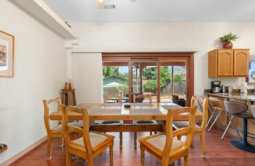 West Sedona House | Waterfall, Grapevines and Hot Tub with Views - Nice House Too!
