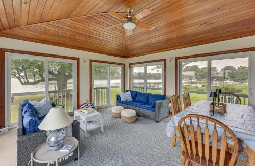 Wicomico Church House | Waterfront Home with Large Yard, Dock & Bay View